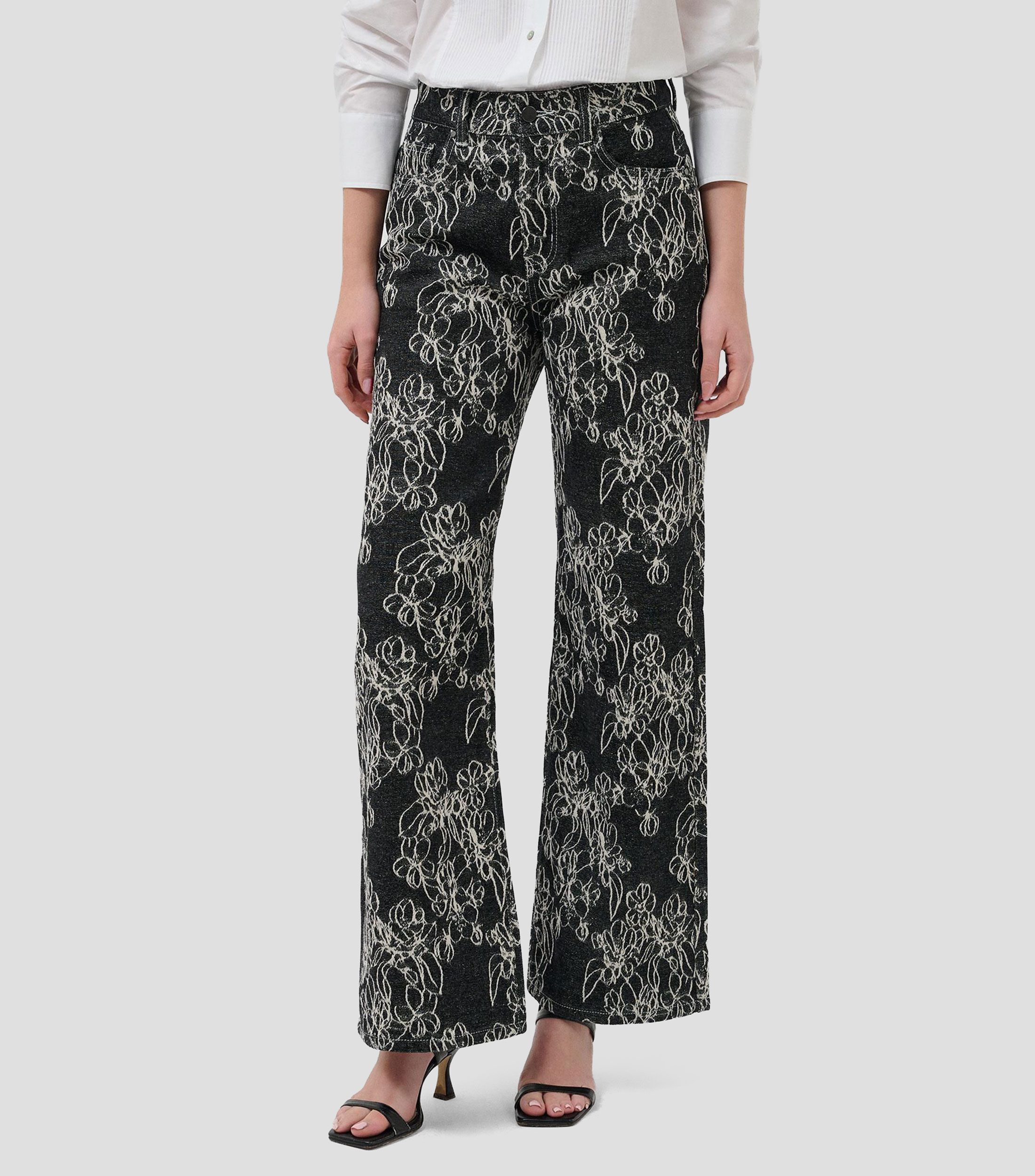 Jeans amplio Mujer